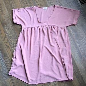 NWOT Pink Lily dress with Pockets, size Medium